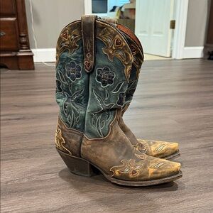 Dan Post Blue Bird Wingtip Western Boots